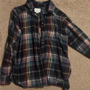 American Eagle Outfitters Multicolor Plaid Shirt